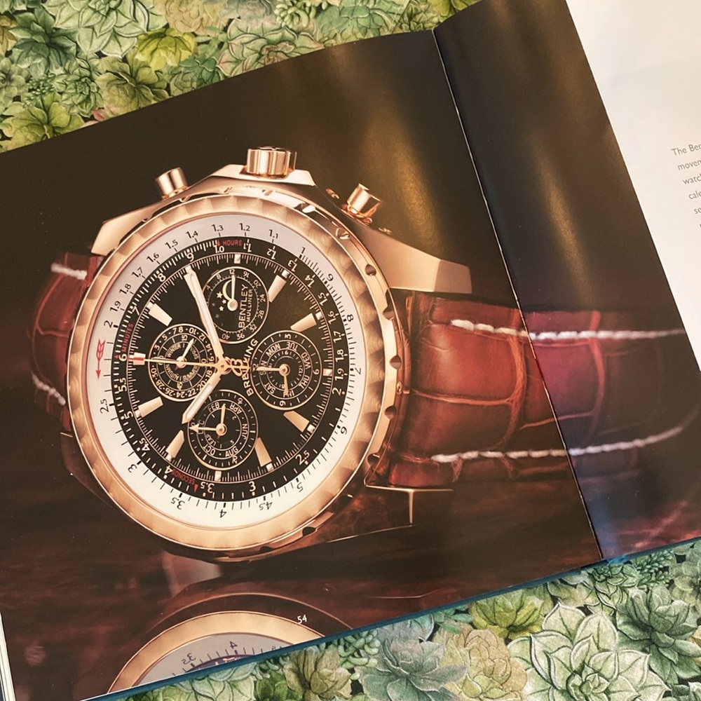 Breitling for Bentley Hard covered timepiece catalog book - Picture 4 of 11